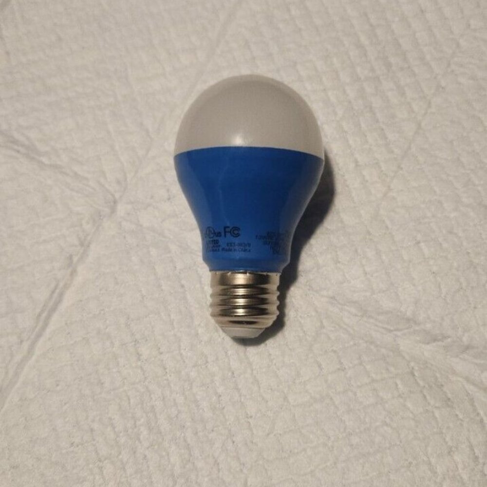 *Lot Of 3* Ecosmart LED Blue GP19 Instant On Indoor 120 Volt Without Box